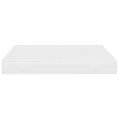 Vidaxl Vzmetnica z žepkastim vzmetenjem srednje trda 200x200 cm