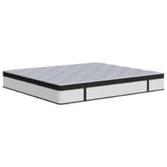Vidaxl Vzmetnica z žepkastim vzmetenjem srednja plus 160x200 cm