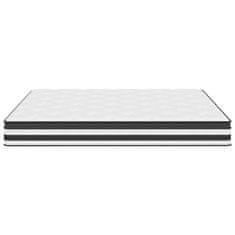 Vidaxl Vzmetnica z žepkastim vzmetenjem srednja 200x200 cm