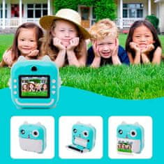 Netscroll Otrokom prijazen digitalni fotoaparat s katerim bo vaš otrok postal Instant fotograf, takojšnje tiskanje, instant rezultati, kreativno za vso družino, InstantPrint