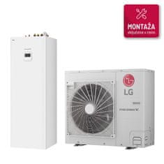 LG toplotna črpalka split R32 IWT z vgrajenim bojlerjem Z MONTAŽO HN0913T.NK0 + HU051MR.U44 (5kW)