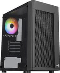 Aerocool Aerocool HEXFORMBKV2 Micro ATX PC Case 3 Fans FRGB Black - Odprodaja