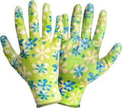 LAHTI PRO l220409k nitrilne rokavice, zelene, kartonček, "9", ce, lahtipro