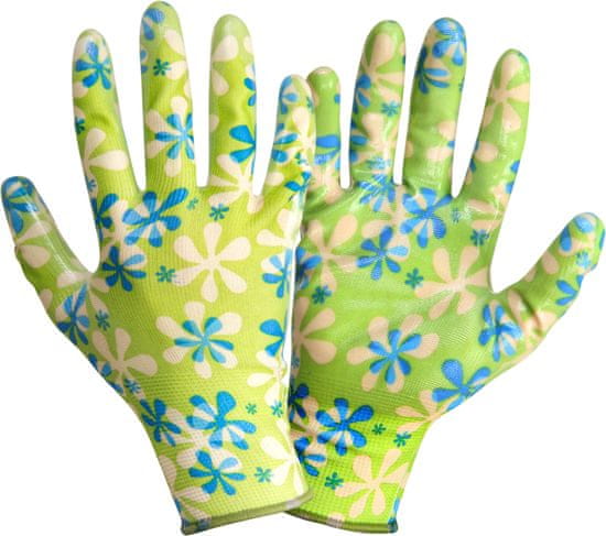 LAHTI PRO l220408k nitrilne rokavice, zelene, kartonske, "8", ce, lahtipro