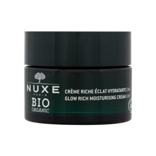 Nuxe Bio Organic Citrus Cells Glow Rich Moisturising Cream vlažilna in osvetljevalna dnevna krema za obraz Tester za ženske