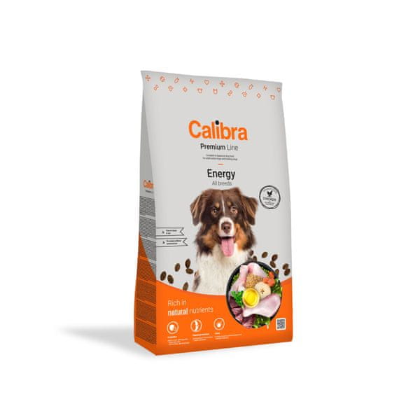  Calibra Premium Line Energy suha hrana za aktivne pse, 3 kg