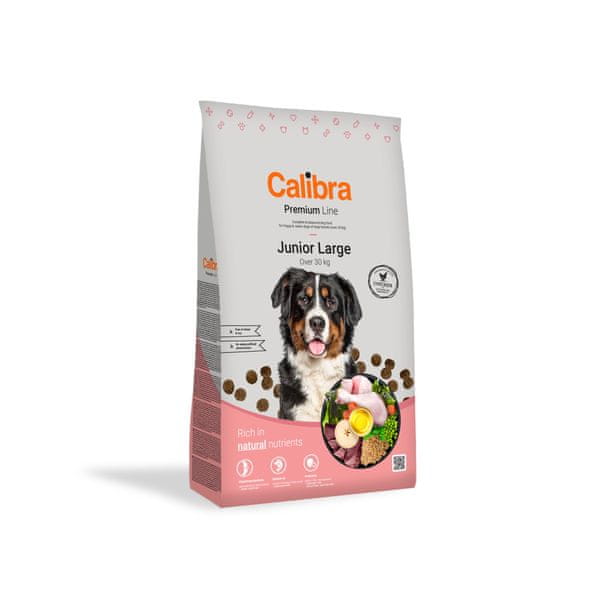  Calibra Premium Line suha hrana za pse, Junior Large, piščanec, 3 kg