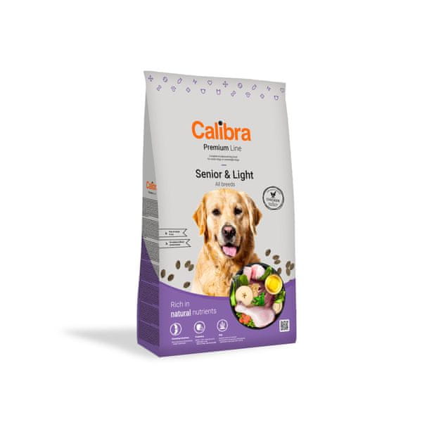  Calibra Premium Line suha hrana za pse, Senior, 3 kg