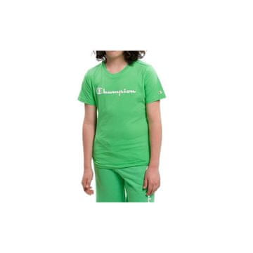 Champion Majice zelena Crewneck Tshirt