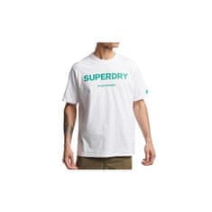 Superdry Majice bela L Code Core Sport Tee