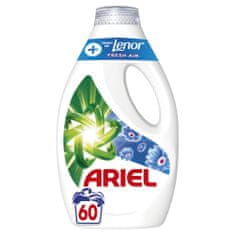 Ariel Fresh Air gel za pranje perila, 3 l, 60 pranj