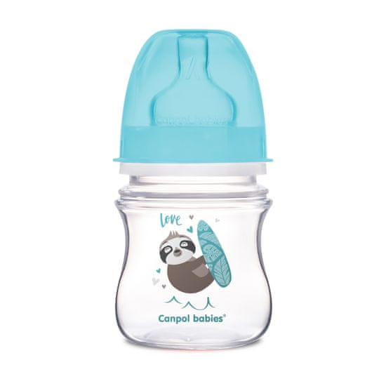 Canpol babies Exotic Animals steklenička s širokim grlom, 120 ml