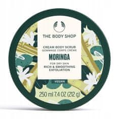 The Body Shop Piling za telo za suho kožo Moringa (Body Scrub) 250 ml