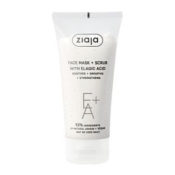 Ziaja Piling maska z elaginsko kislino (Face Mask + Scrub) 55 ml