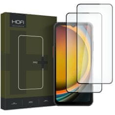 Hofi Glass Pro Full Screen 2x zaščitno steklo za Samsung Galaxy Xcover 7, črna