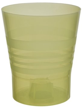 Plastkon Orhideja v cvetličnem loncu - rumena 11 cm