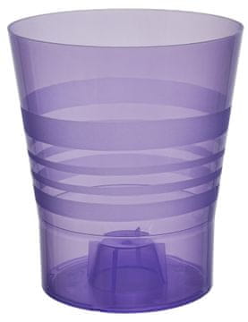 Plastkon ORCHID KAMELIE MAXI plastični pokrov za cvetlične lončke d15x18cm