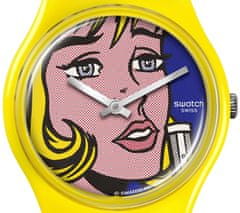 Swatch Reverie by Roy Lichtenstein, the Watch SO28Z117
