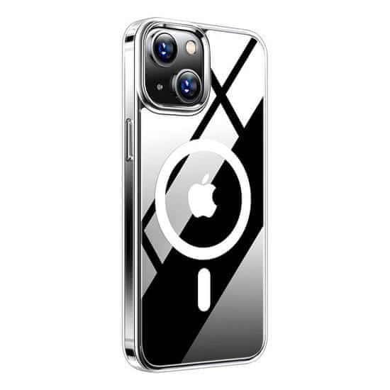 Torras Diamond Clear-Mag Etui za iPhone 15 - Prozorna