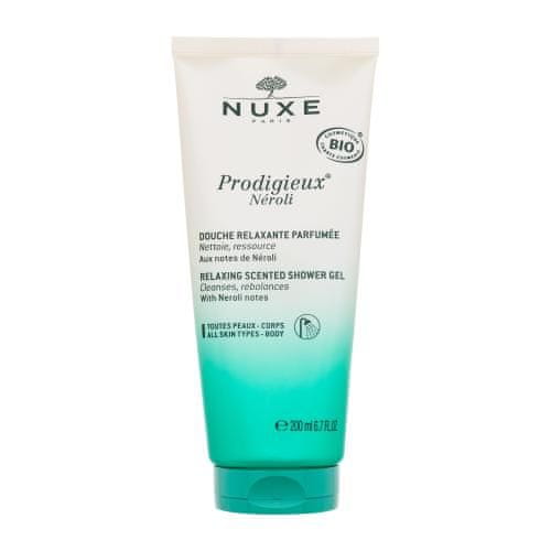 Nuxe Prodigieux Néroli Relaxing Scented Shower Gel gel za prhanje z vonjem nerolija in bergamotke za ženske