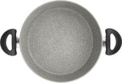Ballarini BALLARINI Ferrara globoka ponev z dvema ročajoma granitna 24 cm FERG3K0.24D