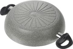 Ballarini BALLARINI Ferrara globoka ponev z dvema ročajoma granitna 24 cm FERG3K0.24D