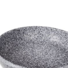 Promis ponev granitna 28 cm globoka