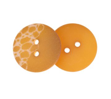Gumb - komplet 3 gumbov - premer 20 mm, rumene barve