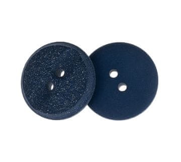 Gumb - komplet 3 gumbov - premer 20 mm, modra barva