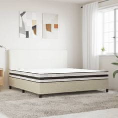 Vidaxl Vzmetnica z bonnell vzmetenjem srednje trda 200x200 cm dvojna