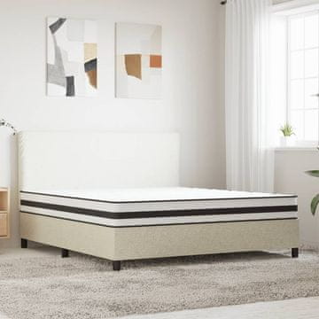 Vidaxl vidaXL Vzmetnica Bonnell z vzmetmi, srednje trdote, 180 x 200 cm