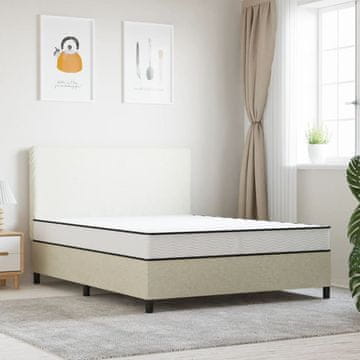 Vidaxl vidaXL Vzmetnica Bonnell z vzmetmi, srednje trdote, 140x190 cm