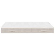 Vidaxl Vzmetnica z žepkastim vzmetenjem srednje plus 160x200 cm