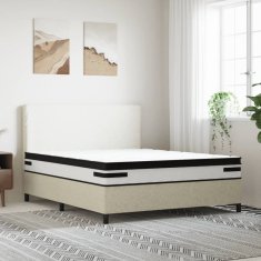Vidaxl Vzmetnica z žepkastim vzmetenjem srednje plus 160x200 cm