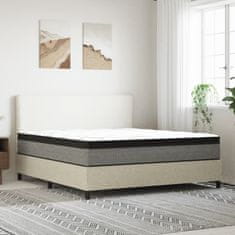 Vidaxl Vzmetnica z žepkastim vzmetenjem srednje trda 180x200 cm