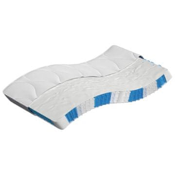 Vidaxl Vzmetnica z žepkastim vzmetenjem srednja 100x200 cm