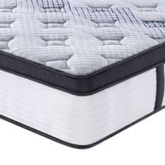 shumee Vzmetnica z žepkastim vzmetenjem srednja plus 70x200 cm