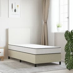 Vidaxl Vzmetnica z bonnell vzmetenjem srednje trda 90x190 cm enojna