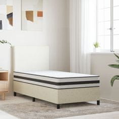 Vidaxl Vzmetnica z bonnell vzmetenjem srednja 80x200 cm