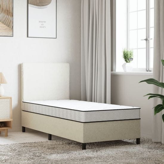 Vidaxl Vzmetnica iz pene srednje mehka 80x200 cm