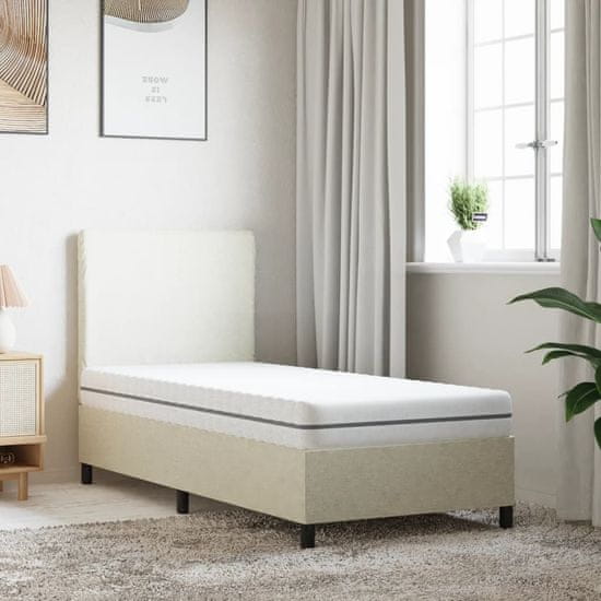 Vidaxl Vzmetnica iz pene srednje mehka 80x200 cm