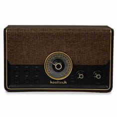 slomart prenosni radio bluetooth kooltech vintage