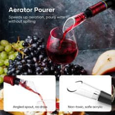 HOME & MARKER® Komplet električnih odpiračev za vino | VINOCORK