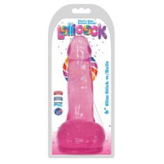 Lollicock Dildo z modi Cherry Ice, 15 cm