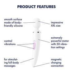 Satisfyer Vibrator Satisfyer Wand-er Woman, bel/zlat