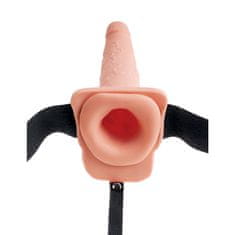 Fetis Fantasy Votel squirt strap on, 22 cm - Light