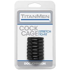 Titanmen Tulec za penis Titanmen, črn