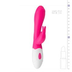 Easytoys Silikonski rabbit vibrator, roza