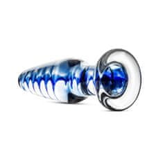 Gildo Analni čep z modro spiralo