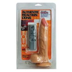 You2Toys Realistični vibrator Authentic Reaction, kožna